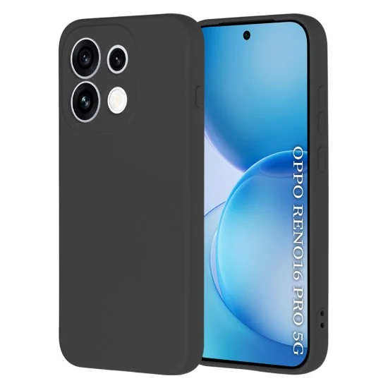 Калъф Techsuit SoftFlex - Oppo Reno16 Pro - Черен