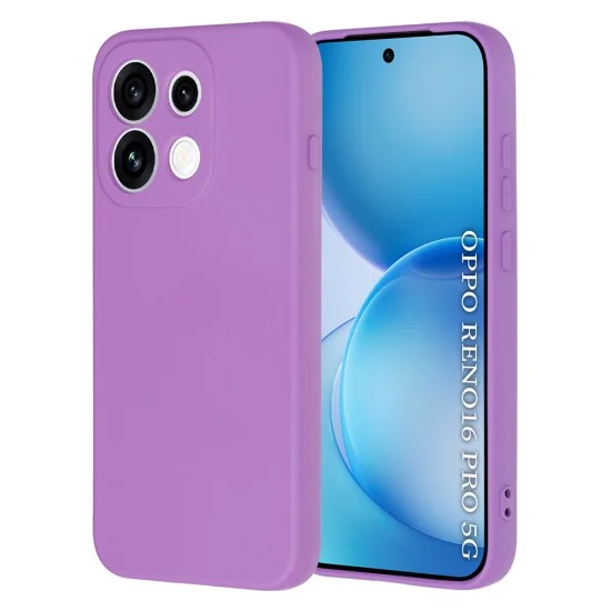 Калъф Techsuit SoftFlex - Oppo Reno16 Pro - Лилав