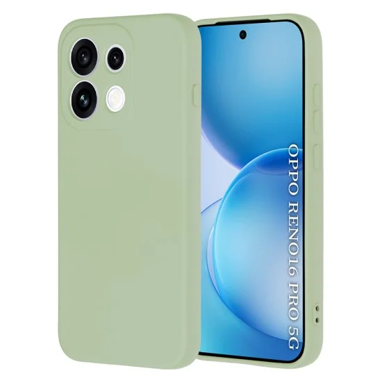 Калъф Techsuit SoftFlex - Oppo Reno16 Pro - Светло зелен
