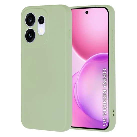 Калъф Techsuit SoftFlex - Oppo Reno16 - Светло зелен