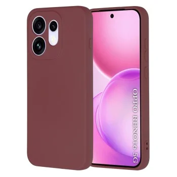 Калъф Techsuit SoftFlex - Oppo Reno16 - Тъмно червен