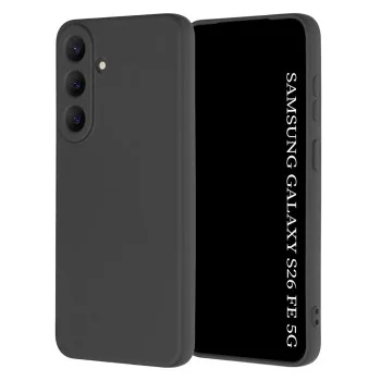 Калъф Techsuit SoftFlex - Samsung Galaxy S26 FE / S25 FE - Черен