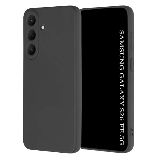 Калъф Techsuit SoftFlex - Samsung Galaxy S26 FE / S25 FE - Черен