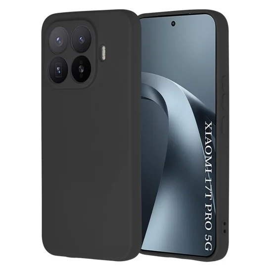 Калъф Techsuit SoftFlex - Xiaomi 17T Pro - Черен