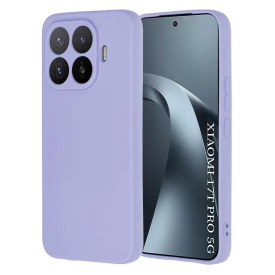 Калъф Techsuit SoftFlex - Xiaomi 17T Pro - Светло лилав