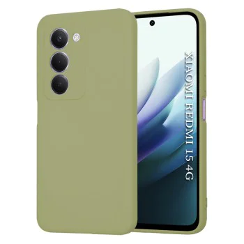 Калъф – Techsuit SoftFlex – Xiaomi Redmi 15 4G / Redmi 15 5G – Матча