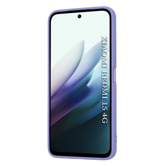 Калъф – Techsuit SoftFlex – Xiaomi Redmi 15 4G / Redmi 15 5G – Светлолилав
