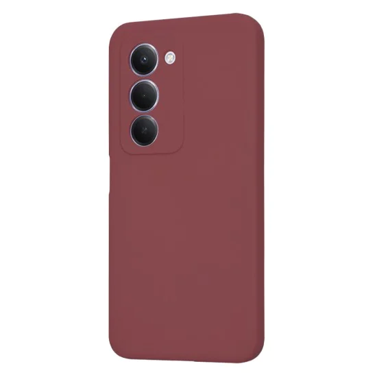 Калъф – Techsuit SoftFlex – Xiaomi Redmi 15 4G / Redmi 15 5G – Тъмночервен