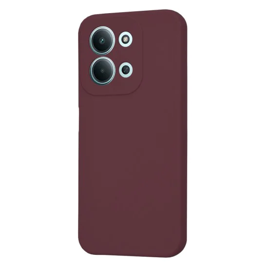 Калъф – Techsuit SoftFlex – Xiaomi Redmi 15C 4G / Redmi 15C 5G – Тъмночервен