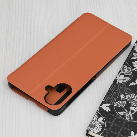 Калъф – Techsuit eFold Series – Samsung Galaxy A07 4G – Оранжев