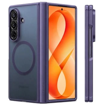 Калъф Torras - Guardian Magnetic Series - Samsung Galaxy Z Fold8 Ultra - Тъмнолилав