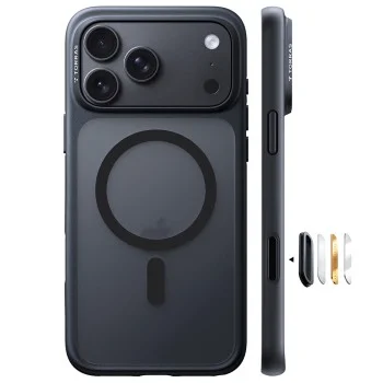 Калъф Torras - Guardian Magnetic Series - iPhone 18 Pro Max / iPhone 17 Pro Max - Черен