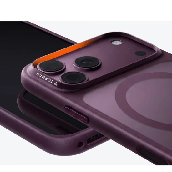 Калъф Torras - Guardian Magnetic Series - iPhone 18 Pro Max / iPhone 17 Pro Max - Лилав
