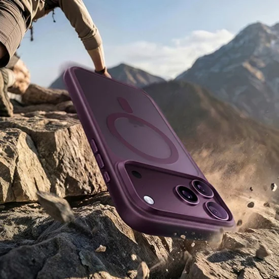 Калъф Torras - Guardian Magnetic Series - iPhone 18 Pro Max / iPhone 17 Pro Max - Лилав