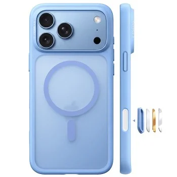 Калъф Torras - Guardian Magnetic Series - iPhone 18 Pro Max / iPhone 17 Pro Max - Син