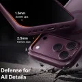 Калъф Torras - Guardian Magnetic Series - iPhone 18 Pro / iPhone 17 Pro - Лилав