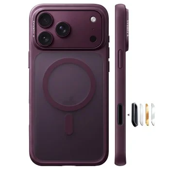 Калъф Torras - Guardian Magnetic Series - iPhone 18 Pro / iPhone 17 Pro - Лилав