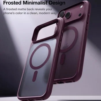 Калъф Torras - Guardian Magnetic Series - iPhone 18 Pro / iPhone 17 Pro - Лилав