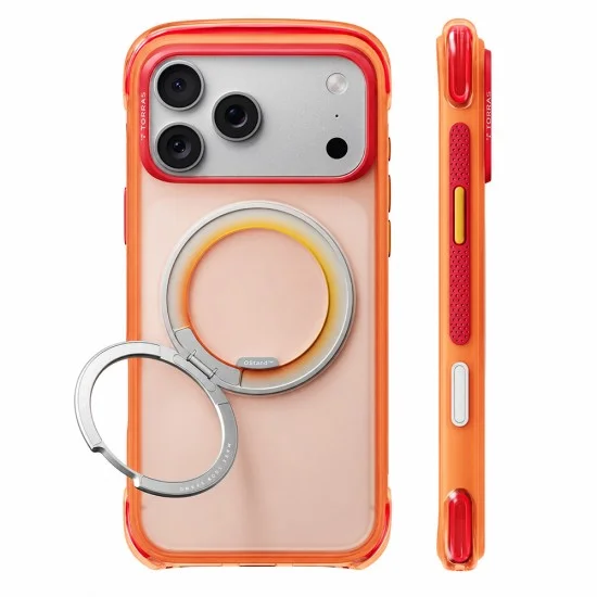 Калъф Torras - O3 Air Core - iPhone 18 Pro Max / iPhone 17 Pro Max - Prism Coral