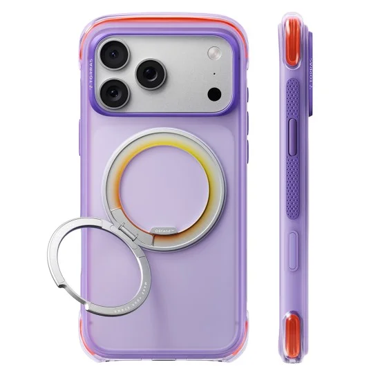 Калъф Torras - O3 Air Core - iPhone 18 Pro Max / iPhone 17 Pro Max - Prism Plum