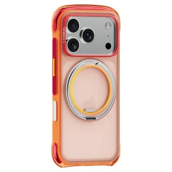 Калъф Torras - O3 Air Core - iPhone 18 Pro / iPhone 17 Pro - Prism Coral