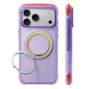 Калъф Torras - O3 Air Core - iPhone 18 Pro / iPhone 17 Pro - Prism Plum