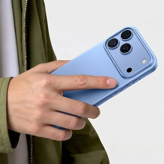 Калъф Torras - OriginFit-Mag Series - iPhone 18 Pro / iPhone 17 Pro - Светлосин