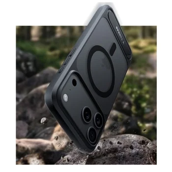 Калъф Torras - Ostand L1 Guardian - iPhone 18 Pro Max / iPhone 17 Pro Max - Черен
