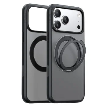 Калъф Torras - Ostand O1 Guardian - iPhone 18 Pro / iPhone 17 Pro - Черен