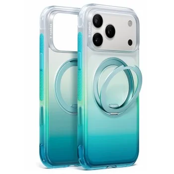 Калъф Torras - Ostand O3 Air Gradient - iPhone 18 Pro / iPhone 17 Pro - Alaska Aurora
