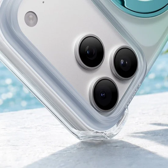 Калъф Torras - Ostand O3 Air Gradient - iPhone 18 Pro / iPhone 17 Pro - Alaska Aurora