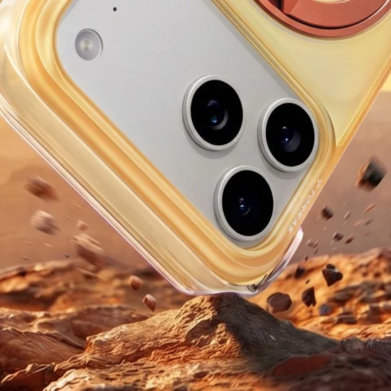 Калъф Torras - Ostand O3 Air Gradient - iPhone 18 Pro / iPhone 17 Pro - Arizona Glow