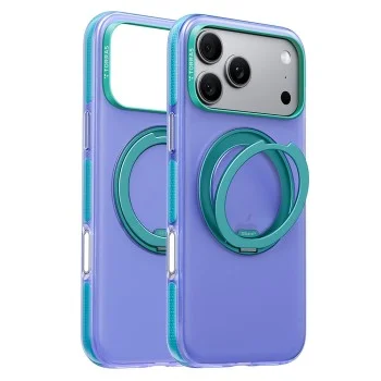 Калъф Torras - Ostand O3 Hue - iPhone 18 Pro / iPhone 17 Pro - Индигов син