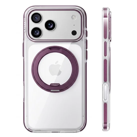 Калъф Torras - Ostand O3 Light - iPhone 18 Pro Max / iPhone 17 Pro Max - Лилав
