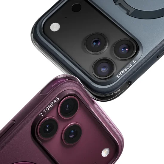 Калъф Torras - Ostand Q3 Air Essential - iPhone 18 Pro Max / iPhone 17 Pro Max - Лилав