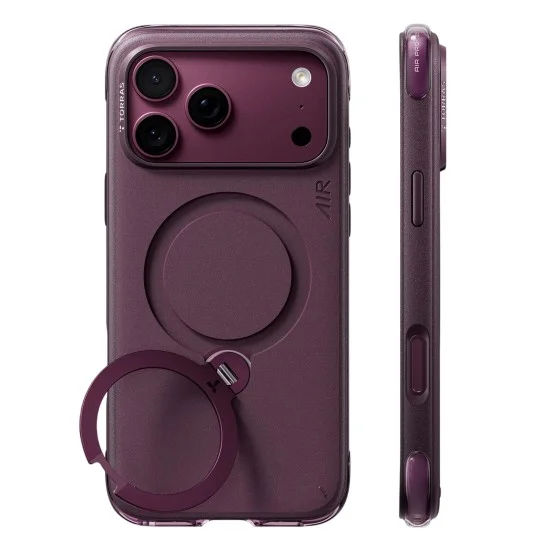 Калъф Torras - Ostand Q3 Air Essential - iPhone 18 Pro Max / iPhone 17 Pro Max - Лилав