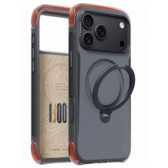Калъф Torras - Ostand Q3 Air Pro - iPhone 18 Pro Max / iPhone 17 Pro Max - Черен
