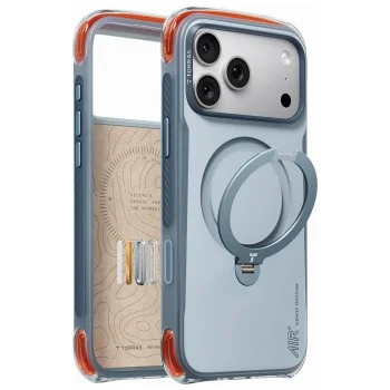 Калъф Torras - Ostand Q3 Air Pro - iPhone 18 Pro Max / iPhone 17 Pro Max - Светлосин