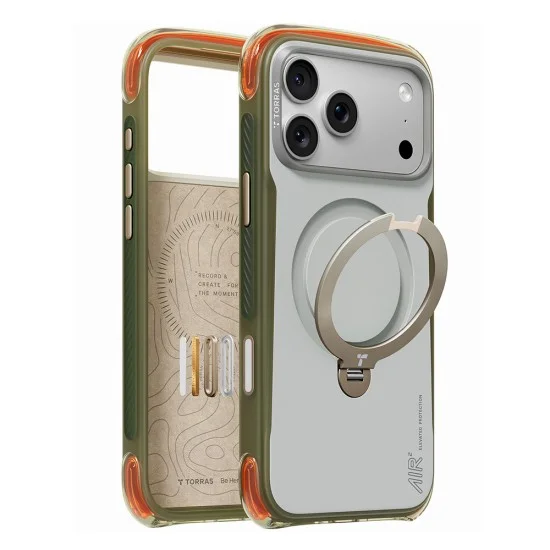 Калъф Torras - Ostand Q3 Air Pro - iPhone 18 Pro / iPhone 17 Pro - Бял