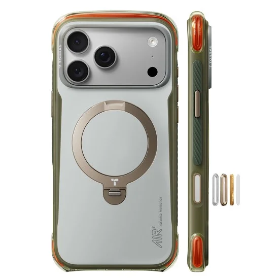 Калъф Torras - Ostand Q3 Air Pro - iPhone 18 Pro / iPhone 17 Pro - Бял