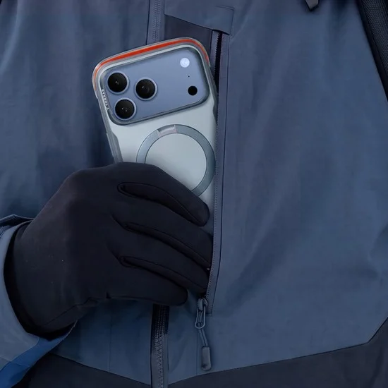 Калъф Torras - Ostand Q3 Air Pro - iPhone 18 Pro / iPhone 17 Pro - Светлосин