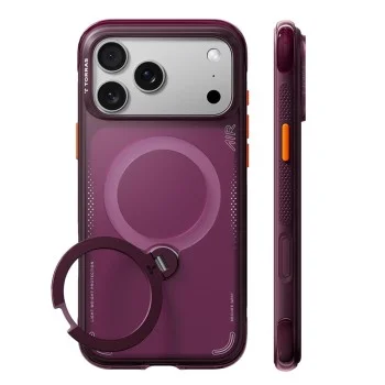 Калъф Torras - Ostand Q3 Air Series - iPhone 18 Pro Max / iPhone 17 Pro Max - Лилав