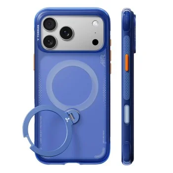 Калъф Torras - Ostand Q3 Air Series - iPhone 18 Pro / iPhone 17 Pro - Арктическо син