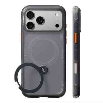 Калъф Torras - Ostand Q3 Air Series - iPhone 18 Pro / iPhone 17 Pro - Черен