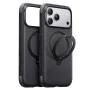 Калъф Torras - Ostand Q3 Rugged - iPhone 18 Pro / iPhone 17 Pro - Наситено черен