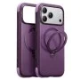 Калъф Torras - Ostand Q3 Rugged - iPhone 18 Pro / iPhone 17 Pro - Сливово лилав