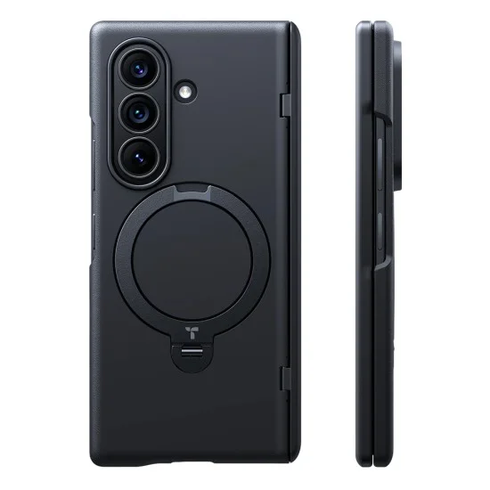 Калъф Torras - Ostand Q3 Spin Series - Samsung Galaxy Z Fold8 Ultra - Черен