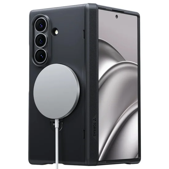 Калъф Torras - Ostand Q3 Spin Series - Samsung Galaxy Z Fold8 Ultra - Черен