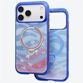 Калъф Torras - Ostand Spin Air Football Series - iPhone 17 Pro Max / iPhone 18 Pro Max - Starlight