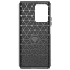 Калъф за Xiaomi 11T / 11T Pro - Carbon Silicone - Черен